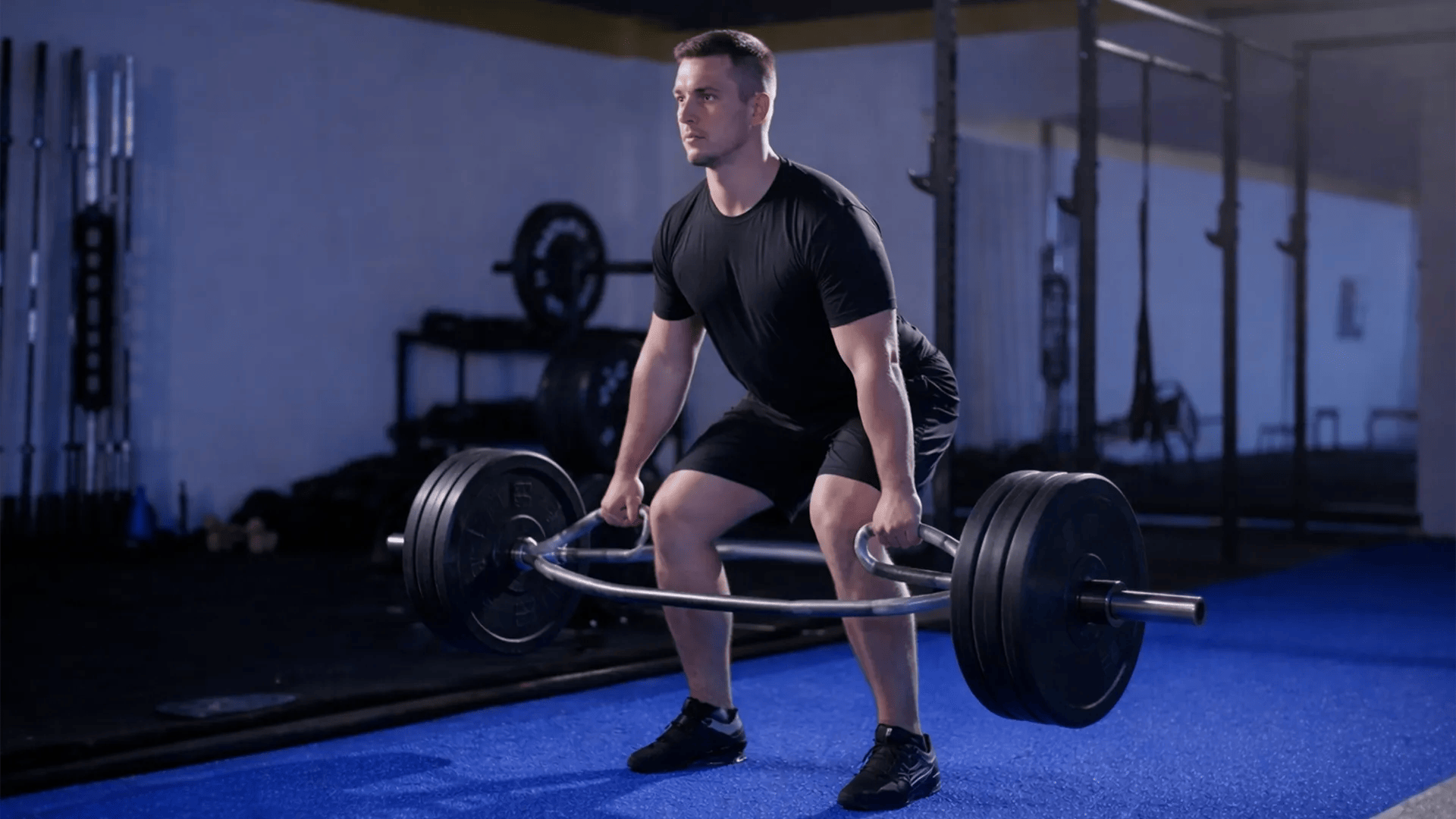 Man lifting heavy weight at Advanced Fitness & Sports Performance